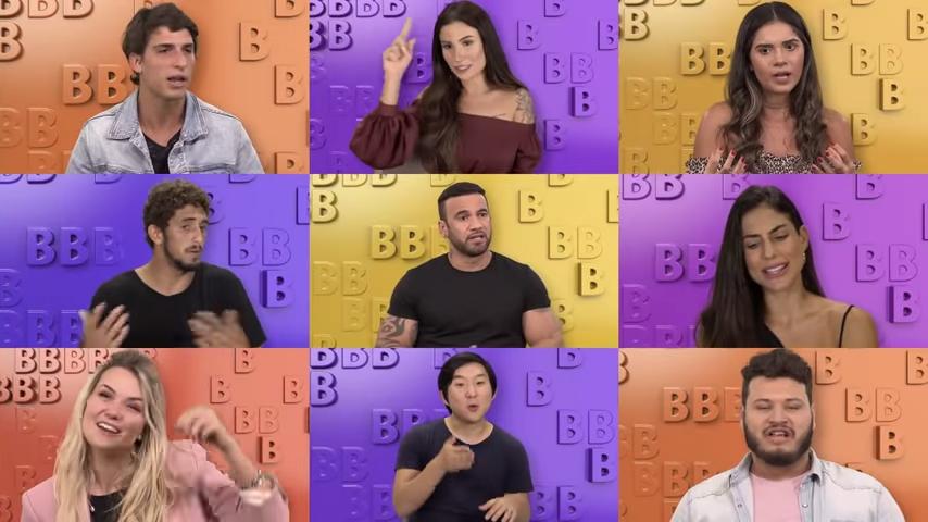 Participantes do BBB 20 Big Brother Brasil 2020