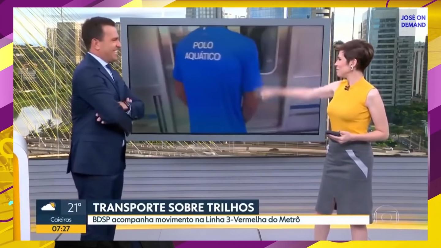 Rodrigo Bocardi em momentos da biografia na Globo