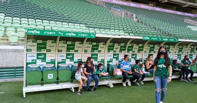 Embarcamos em viagem para o Allianz Parque, em São Paulo, a casa do Palmeiras. Viajamos com as crianças. Será que elas curtiram?