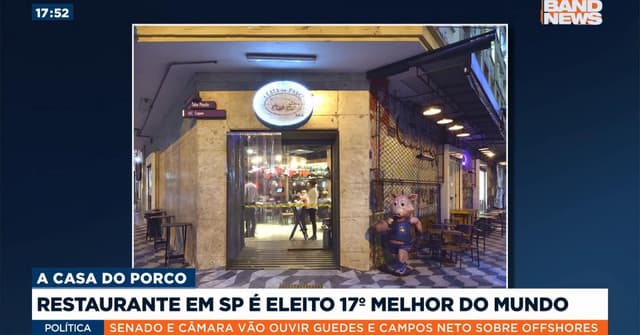 Restaurante A Casa do Porco, de São Paulo, entrou para lista dos melhores restaurantes do mundo; já experimentou?