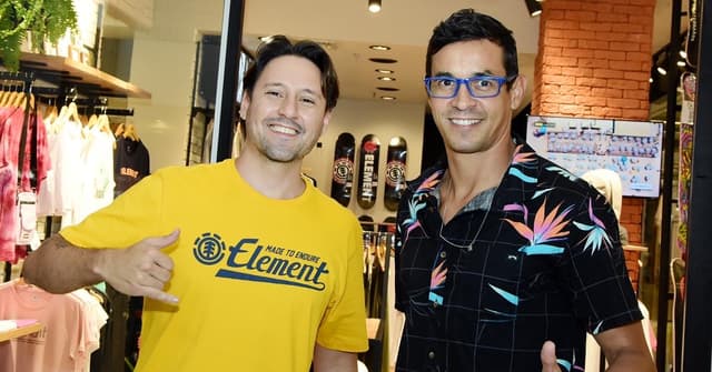 OsPaparazzi mostra fotos e curiosidades da Element Roupas, localizada no Colinas Shopping em São José dos Campos