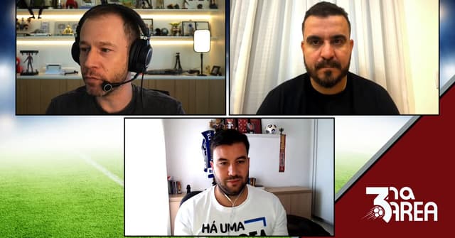Tiago Leifert e Victor Canedo saíram do canal '3 na Área', do YouTube. Fui Clear continuou após declaração sobre Daniel Alves