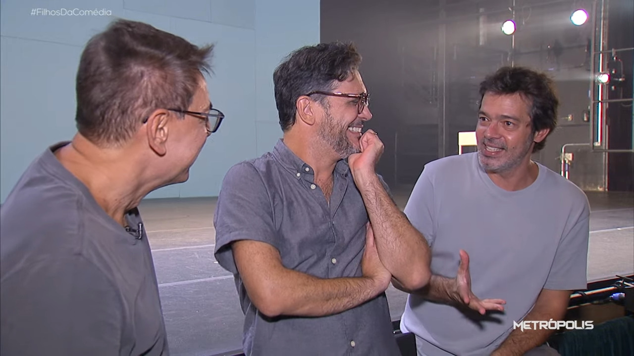Teatro Gostava Mais dos Pais com Bruno Mazzeo e Lucio Mauro Filho