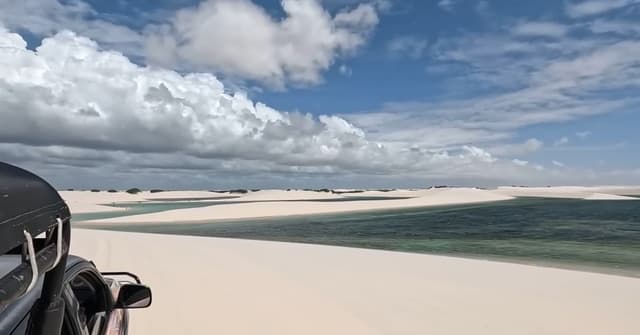 Você desembarcou em São Luís do Maranhão. E embarcou em viagem para Santo Amaro antes de conhecer os Lençóis Maranhenses