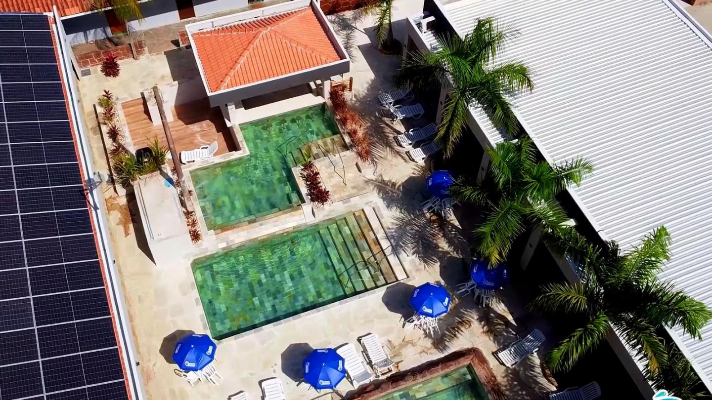 Guararema Acqua Thermas com parque aquático e hospedagem